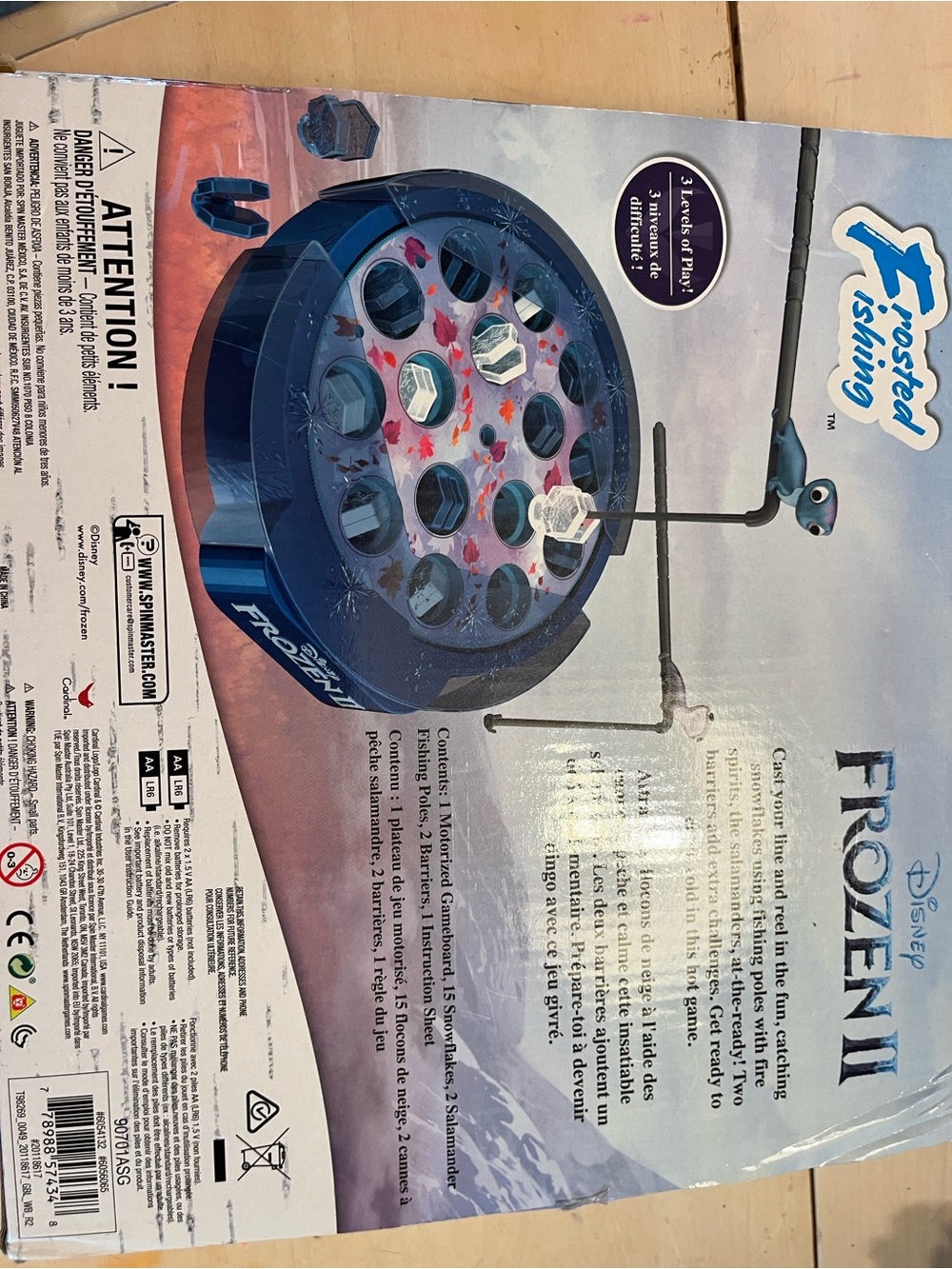 Disney Frozen II Frosted Fishing Game